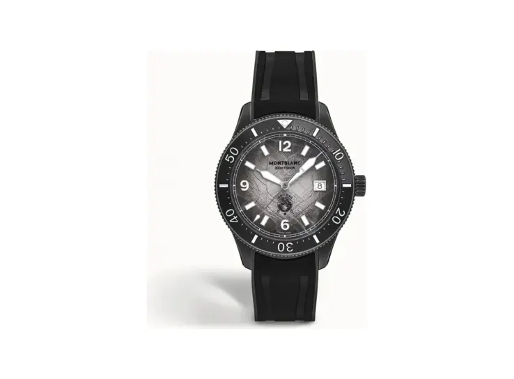 Montblanc Iced Sea Automatic Date 0 Oxygen, Steel - Ceramic