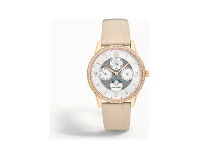 Montblanc Bohème Perpetual Calendar 36 mm, Or rouge