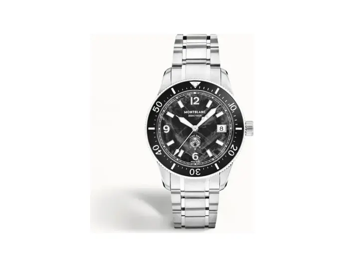Montblanc Iced Sea Automatic Date 0 Oxygen, Steel - Ceramic - Black