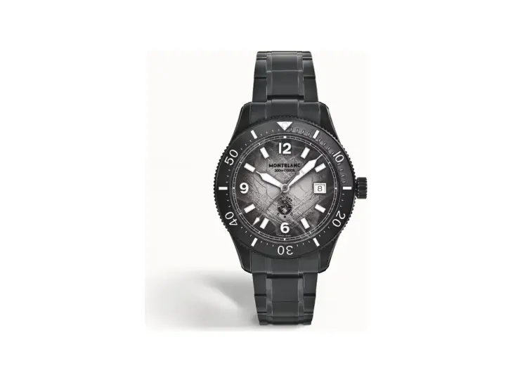 Montblanc Iced Sea Automatic Date 0 Oxygen, Steel - Ceramic