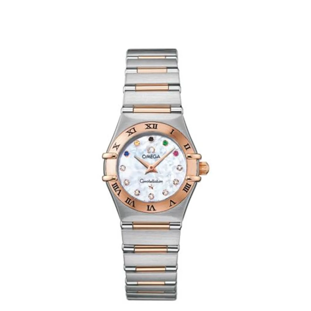 Omega Constellation Quartz 22.5 Stainless Steel / Red Gold / Beijing Olympics 2008