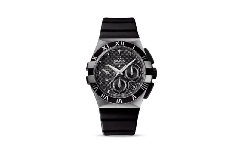 Omega Constellation Co-Axial 35 Chronograph Titanium / Carbon / Rubber