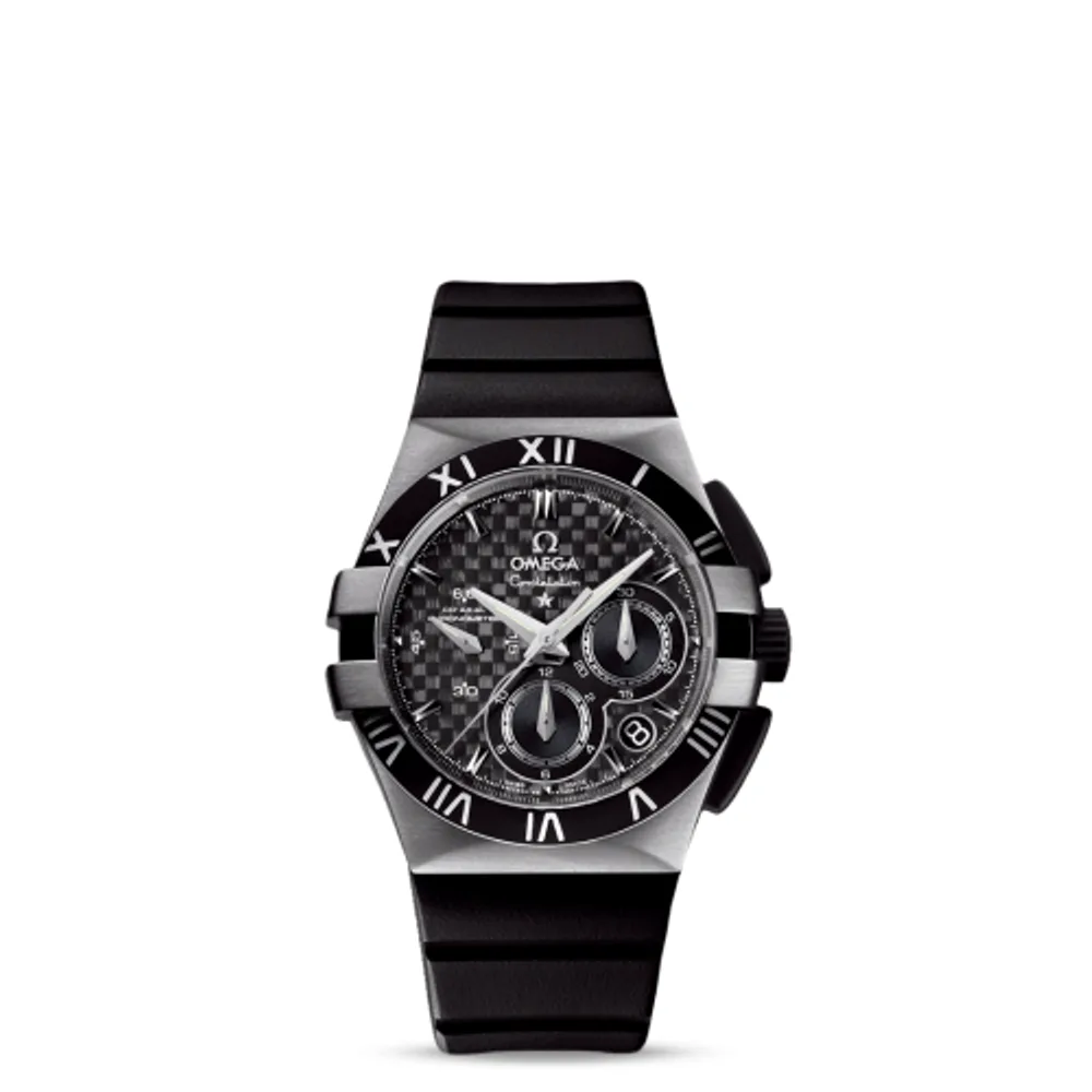 Omega Constellation Co-Axial 35 Chronograph Titanium / Carbon / Rubber
