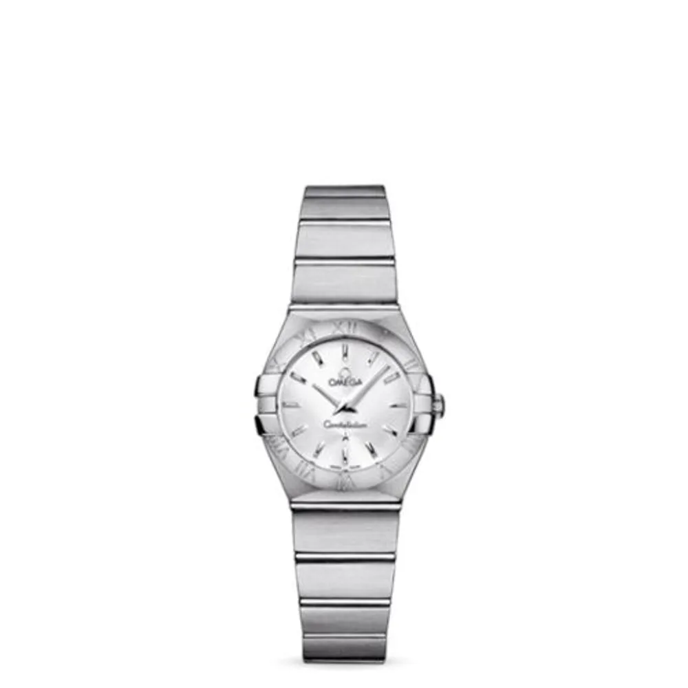 Omega Constellation Quartz 24 Brushed Stainless Steel / Silver