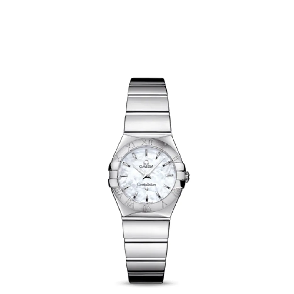 Omega Constellation Quartz 24 Polished Stainless Steel / MOP