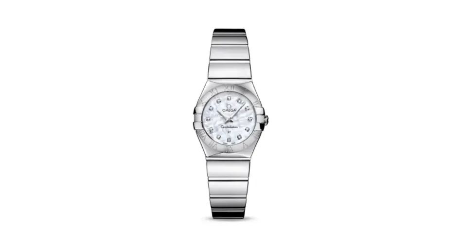 Omega Constellation Quartz 24 Polished Stainless Steel / MOP