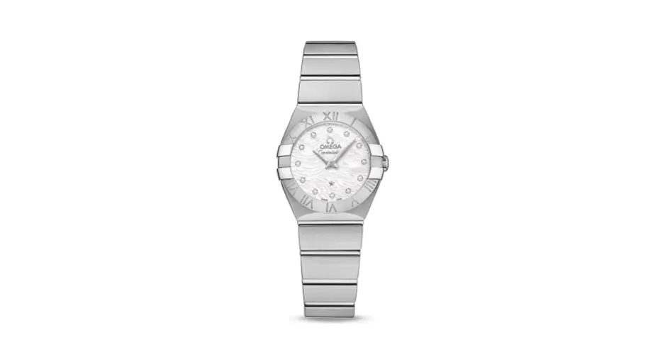 Omega Constellation Quartz 24 Stainless Steel / MOP