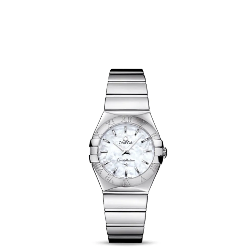 Omega Constellation Quartz 27 Polished Stainless Steel / MOP