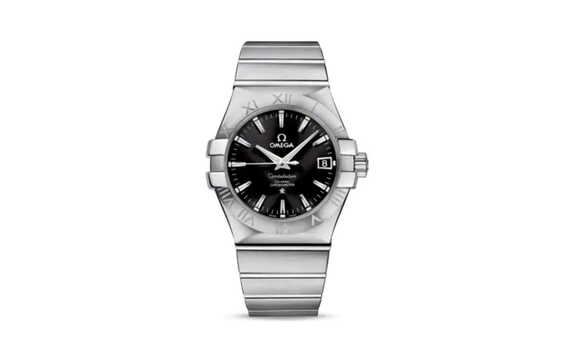 Omega Constellation Co-Axial 35 Stainless Steel / Black