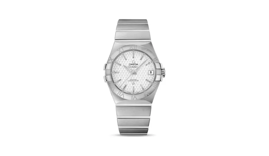 Omega Constellation Co-Axial 35 Stainless Steel / Lozenge Silver
