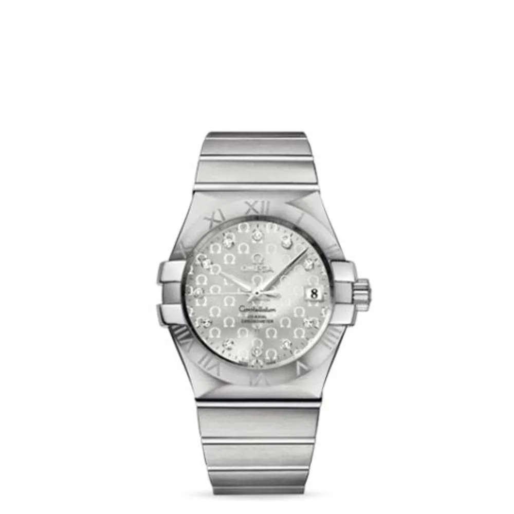 Omega Constellation Co-Axial 35 Stainless Steel / Silver Omega