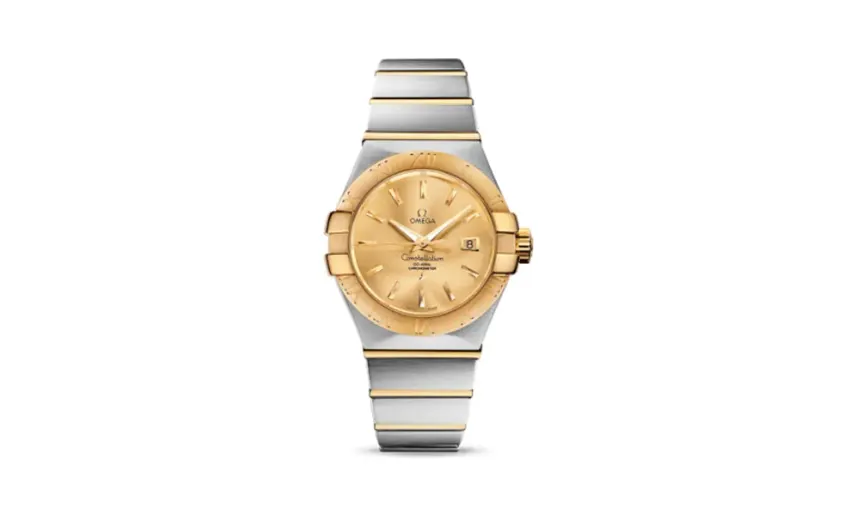 Omega Constellation Co-Axial 31 Stainless Steel / Yellow Gold / Champagne