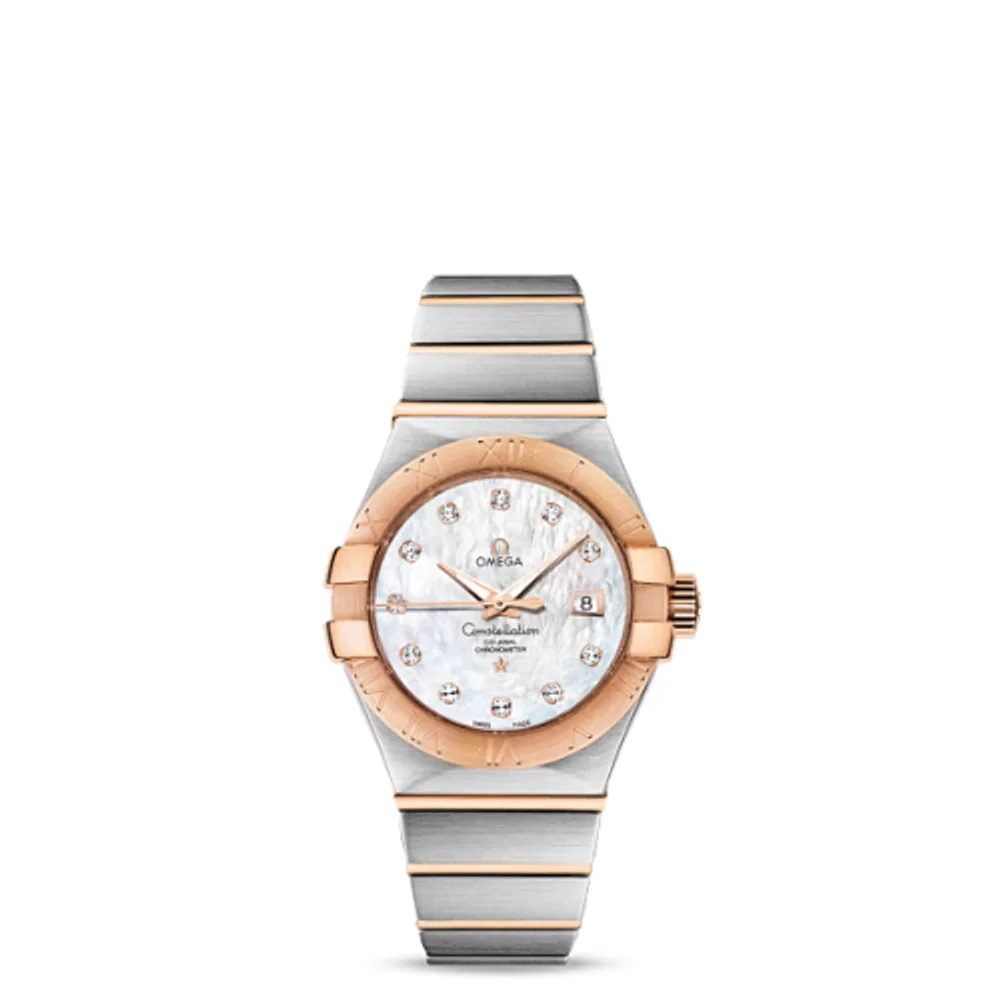 Omega Constellation Co-Axial 31 Stainless Steel / Red Gold / MOP