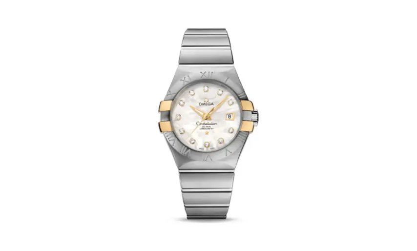 Omega Constellation Co-Axial 31 Stainless Steel / Yellow Gold Claws / MOP
