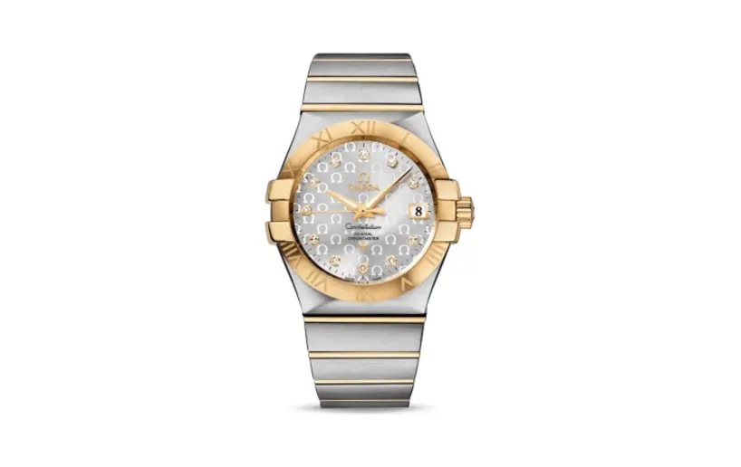 Omega Constellation Co-Axial 35 Stainless Steel / Yellow Gold / Silver Omega