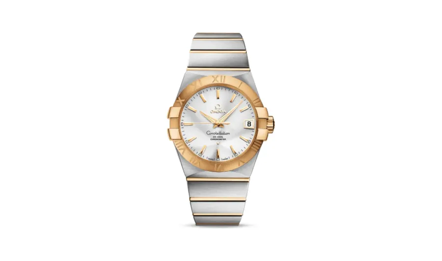 Omega Constellation Co-Axial 38 Stainless Steel / Yellow Gold / Silver