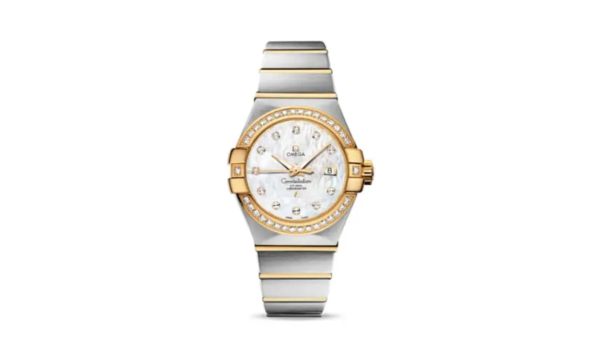 Omega Constellation Co-Axial 31 Stainless Steel / Yellow Gold / Diamond / MOP