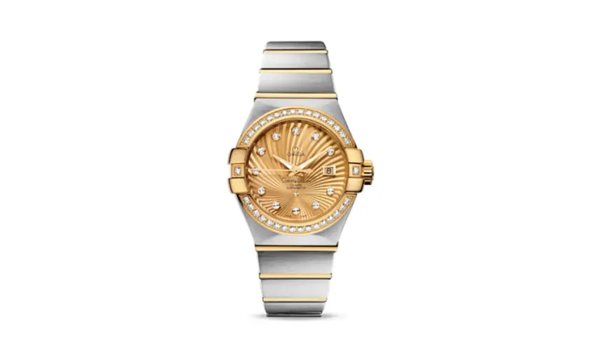 Omega Constellation Co-Axial 31 Stainless Steel / Yellow Gold / Champagne Supernova