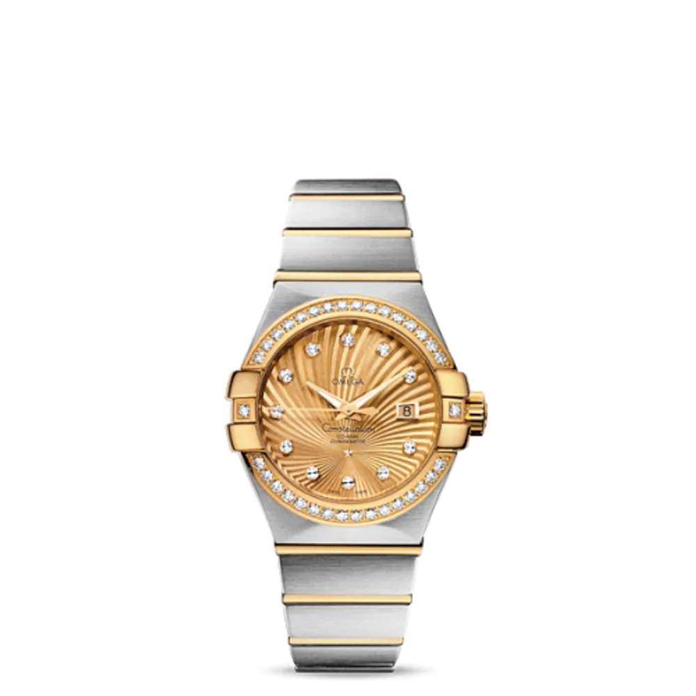 Omega Constellation Co-Axial 31 Stainless Steel / Yellow Gold / Champagne Supernova