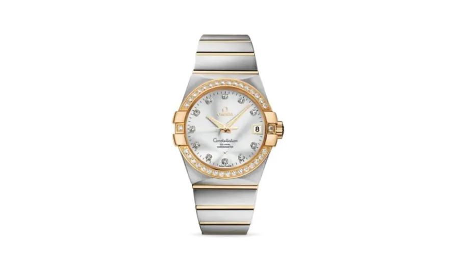 Omega Constellation Co-Axial 38 Stainless Steel / Yellow Gold / Diamond / Silver