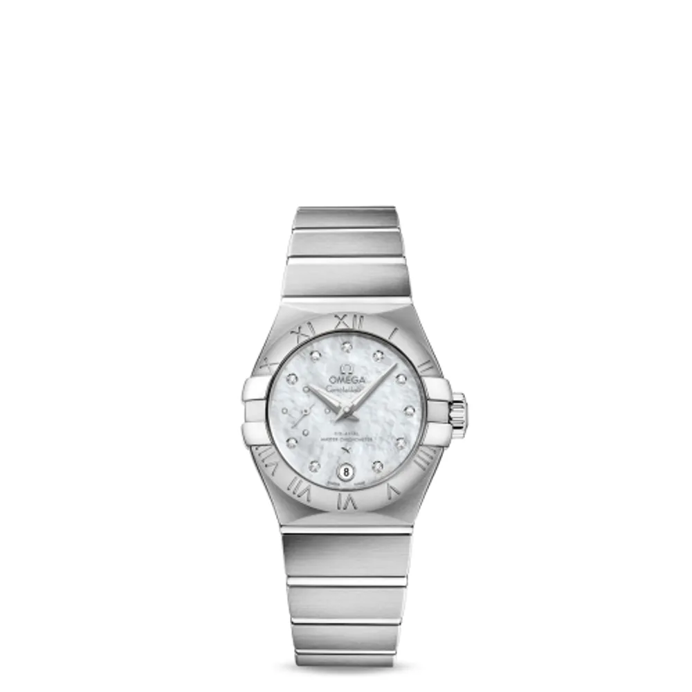 Omega Constellation Co‑Axial Master Chronometer 27 Small Seconds Stainless Steel / MOP