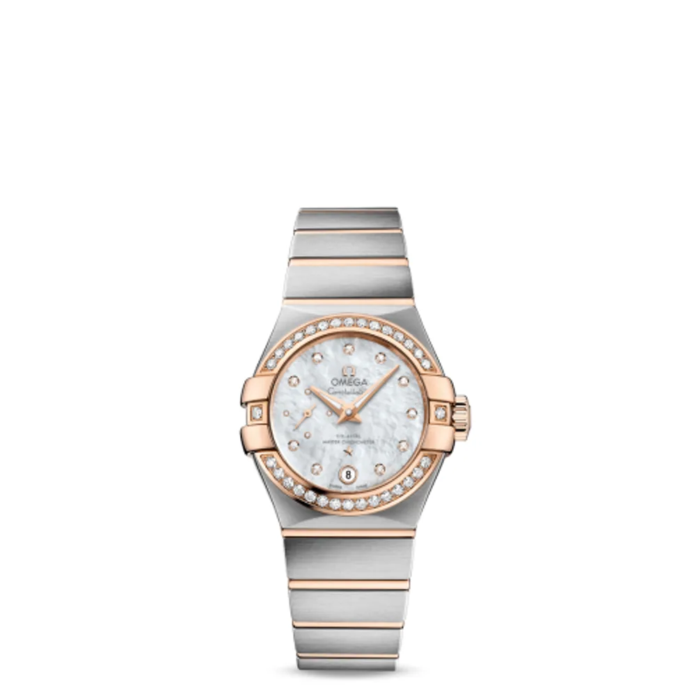 Omega Constellation Co‑Axial Master Chronometer 27 Small Seconds Stainless Steel / Red Gold / Diamond / MOP