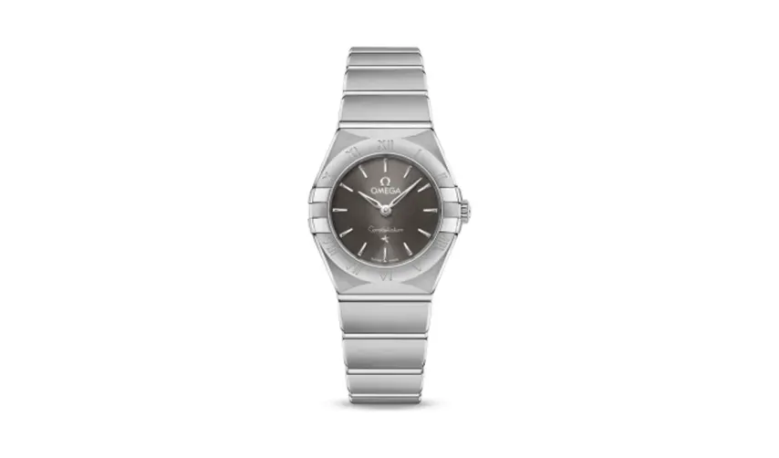 Omega Constellation Manhattan 25 Quartz Stainless Steel / Grey