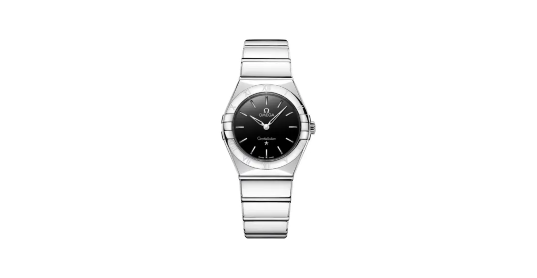 Omega Constellation 28 mm, steel on steel -