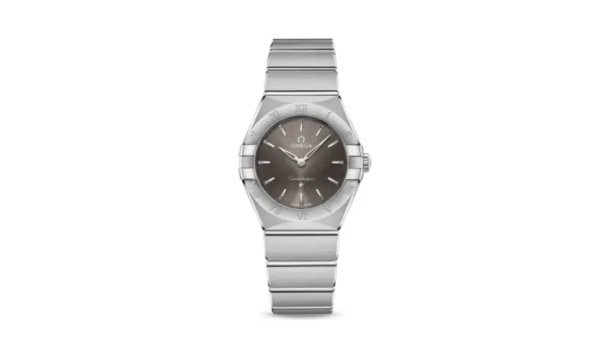 Omega Constellation Manhattan 28 Quartz Stainless Steel / Grey