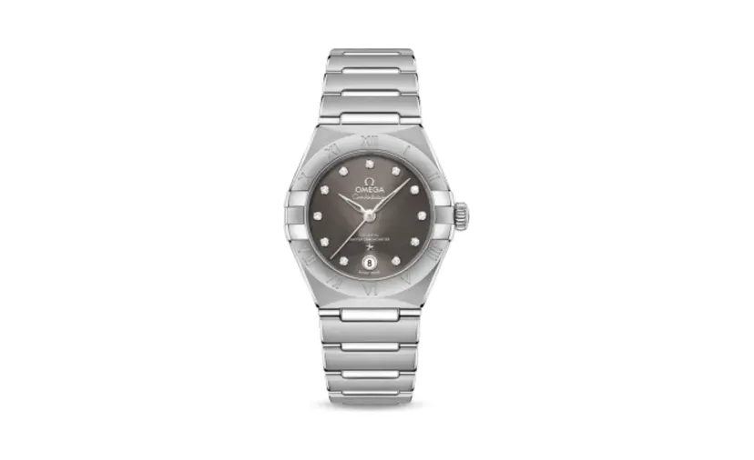 Omega Constellation Manhattan 29 Co-Axial Master Chronometer Stainless Steel / Grey - Diamond