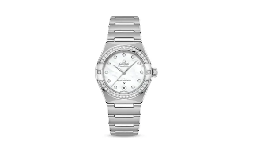 Omega Constellation Manhattan 29 Co-Axial Master Chronometer Stainless Steel / MOP / Diamond