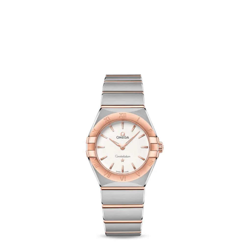 Omega Constellation Manhattan 28 Quartz Stainless Steel / Sedna Gold / Silver
