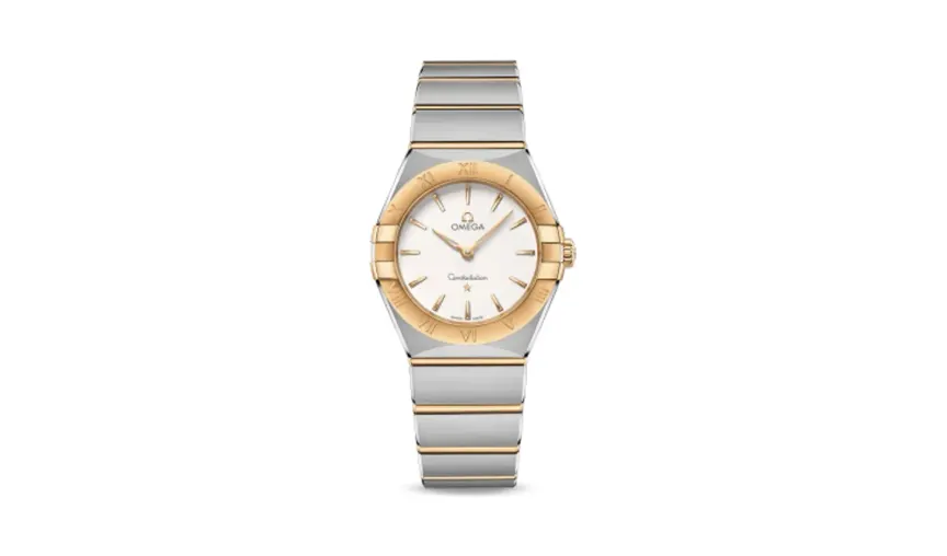 Omega Constellation Manhattan 28 Quartz Stainless Steel / Yellow Gold / Silver