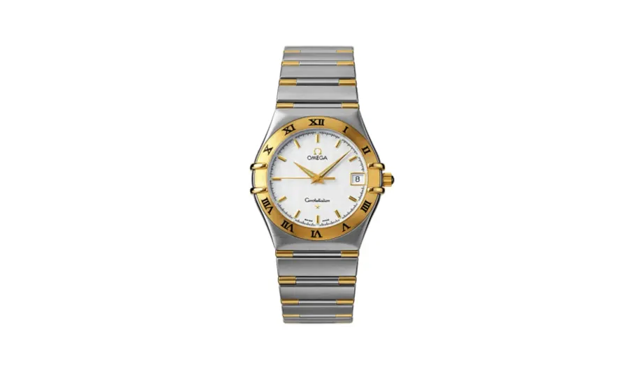 Omega Constellation Quartz 33.5 Stainless Steel / Yellow Gold / Silver