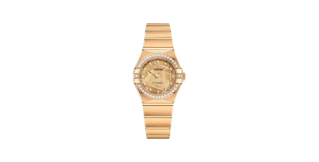 Omega Constellation 25 mm, yellow gold on yellow gold