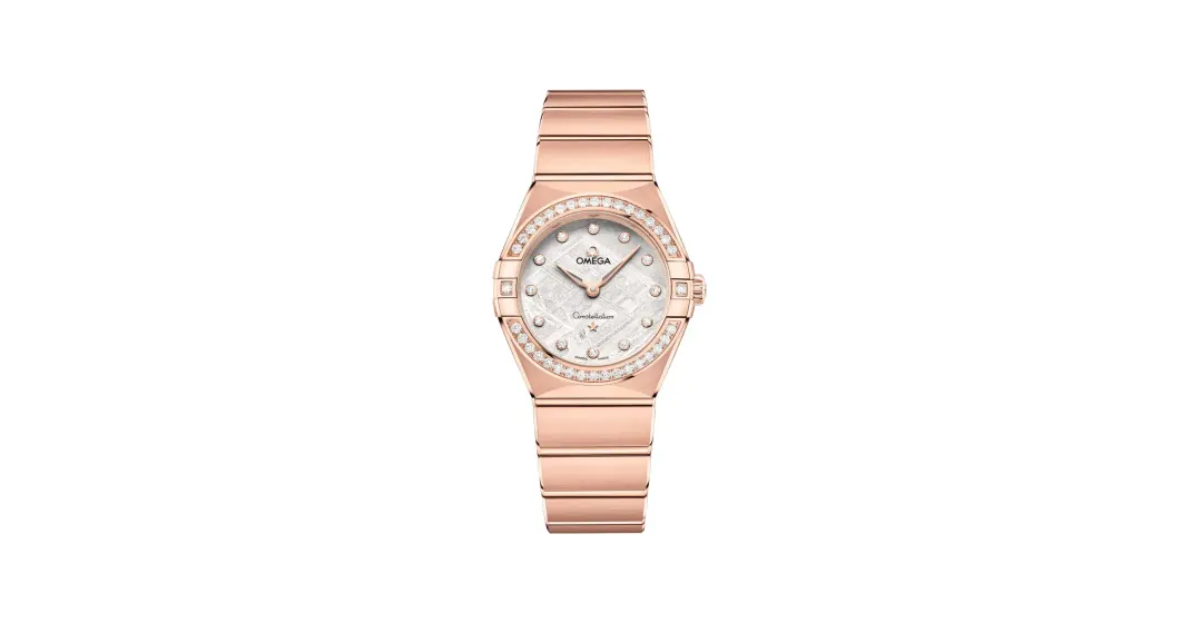 Omega Constellation 28 mm, Sedna™ gold on Sedna™ gold