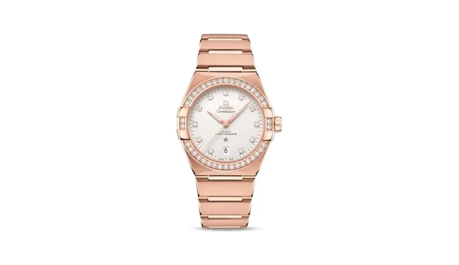 Omega Constellation Master Chronometer 39 Sedna - Diamond / Silver / Bracelet