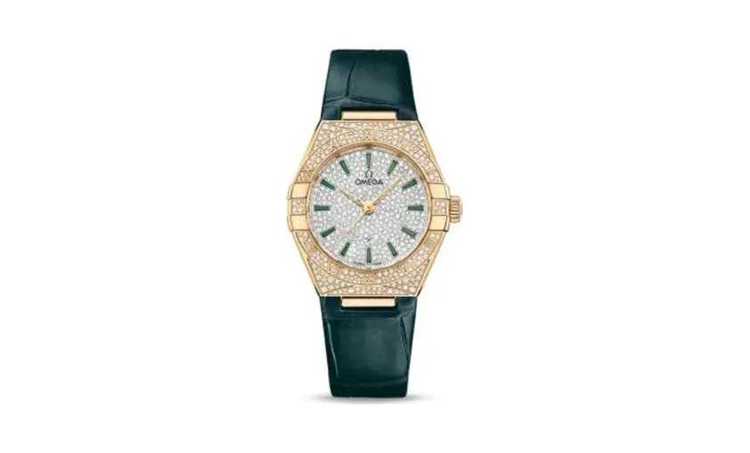 Omega Constellation Manhattan 29 Co-Axial Master Chronometer Yellow Gold / Snow