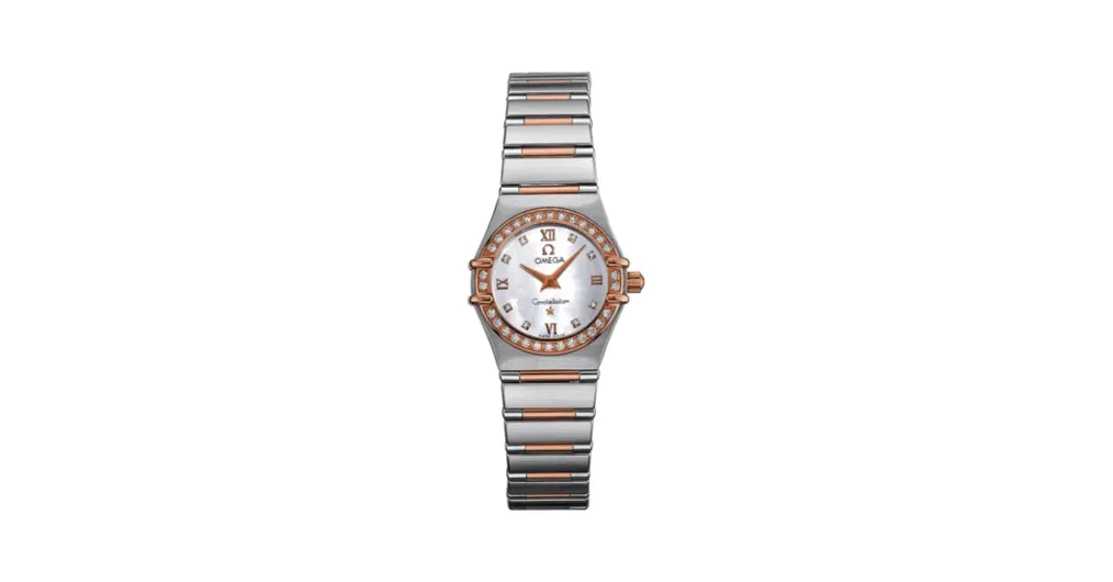 Omega Constellation Quartz 22.5 Stainless Steel / Red Gold / Diamond / MOP