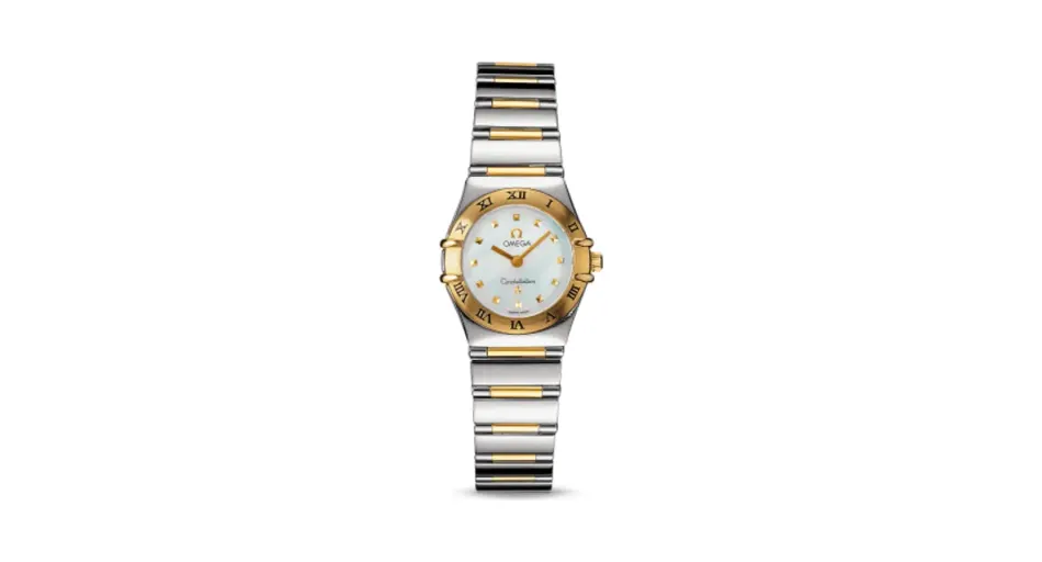 Omega Constellation Quartz 22.5 My Choice Stainless Steel / Yellow Gold / MOP