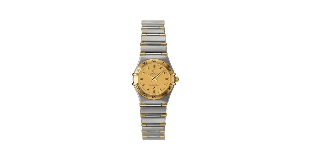 Omega Constellation Quartz 22.5 Stainless Steel / Yellow Gold / Champagne