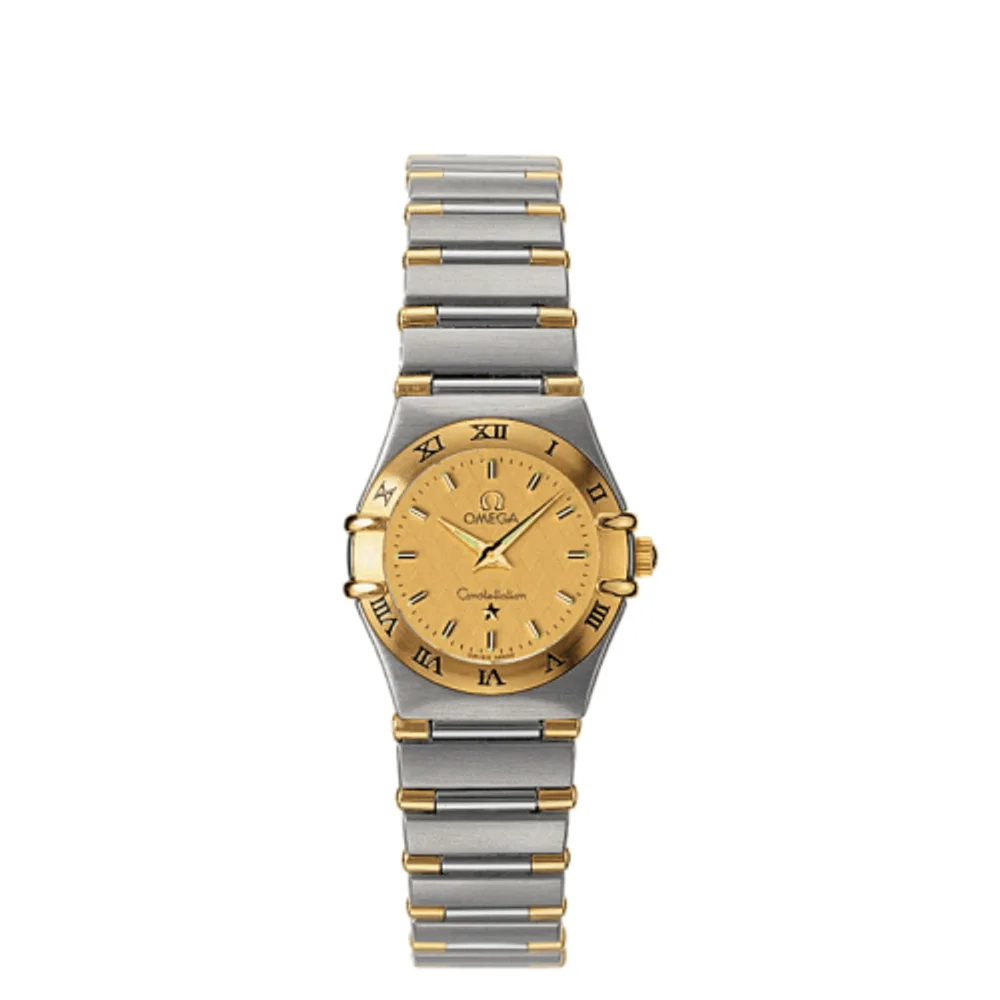 Omega Constellation Quartz 22.5 Stainless Steel / Yellow Gold / Champagne