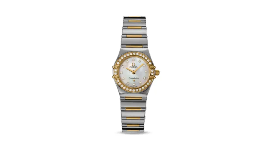 Omega Constellation Quartz 22.5 My Choice Stainless Steel / Yellow Gold / Diamond / MOP