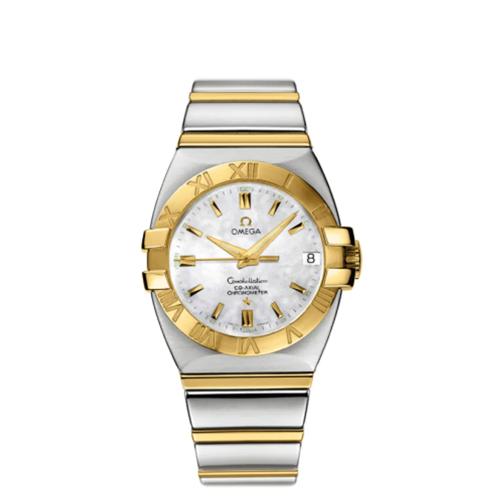 Omega Constellation Co-Axial 31 Double Eagle Stainless Steel / Yellow Gold / MOP