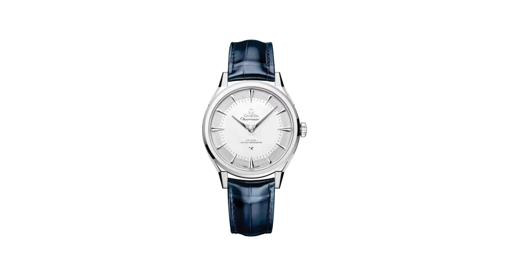 Omega Constellation Observatory 39.4 mm, Canopus Gold™ on alligator