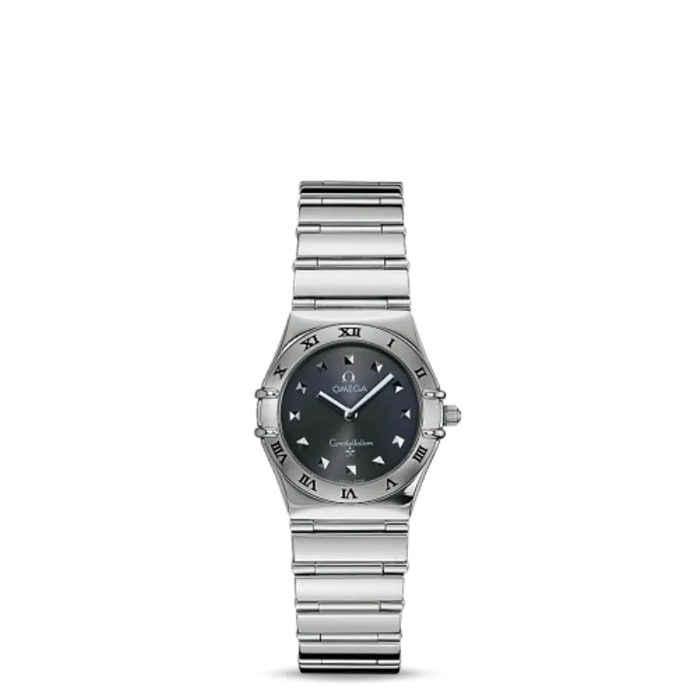 Omega Constellation Quartz 25.5 My Choice Stainless Steel / Grey