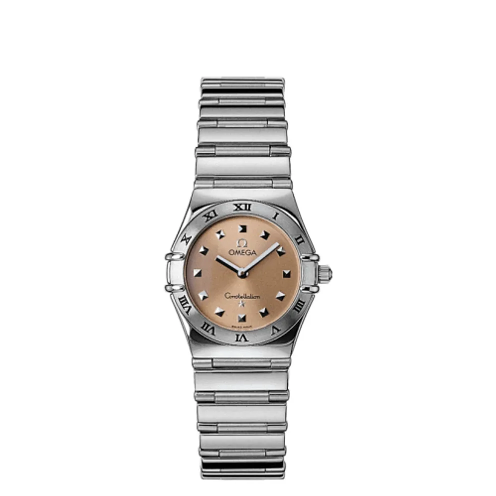 Omega Constellation Quartz 25.5 My Choice Stainless Steel / Champagne
