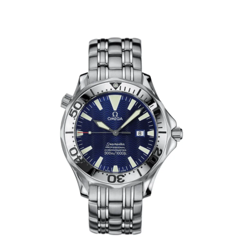 Omega Seamaster Diver 300M Automatic 41 Stainless Steel / Electric Blue / Bracelet