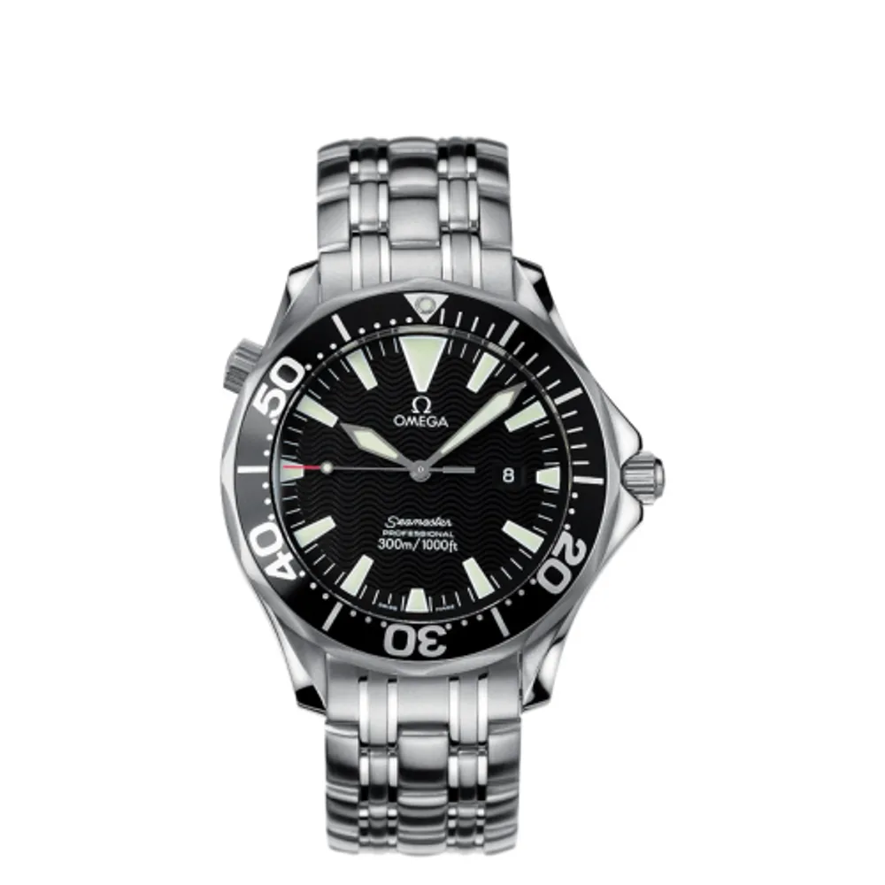 Omega Seamaster Diver 300M Quartz 41 Stainless Steel / Black / Bracelet