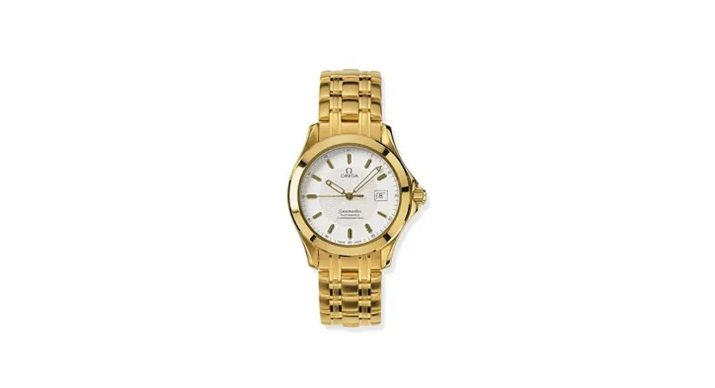 Omega Seamaster 120M Automatic 36.25 Yellow Gold / White